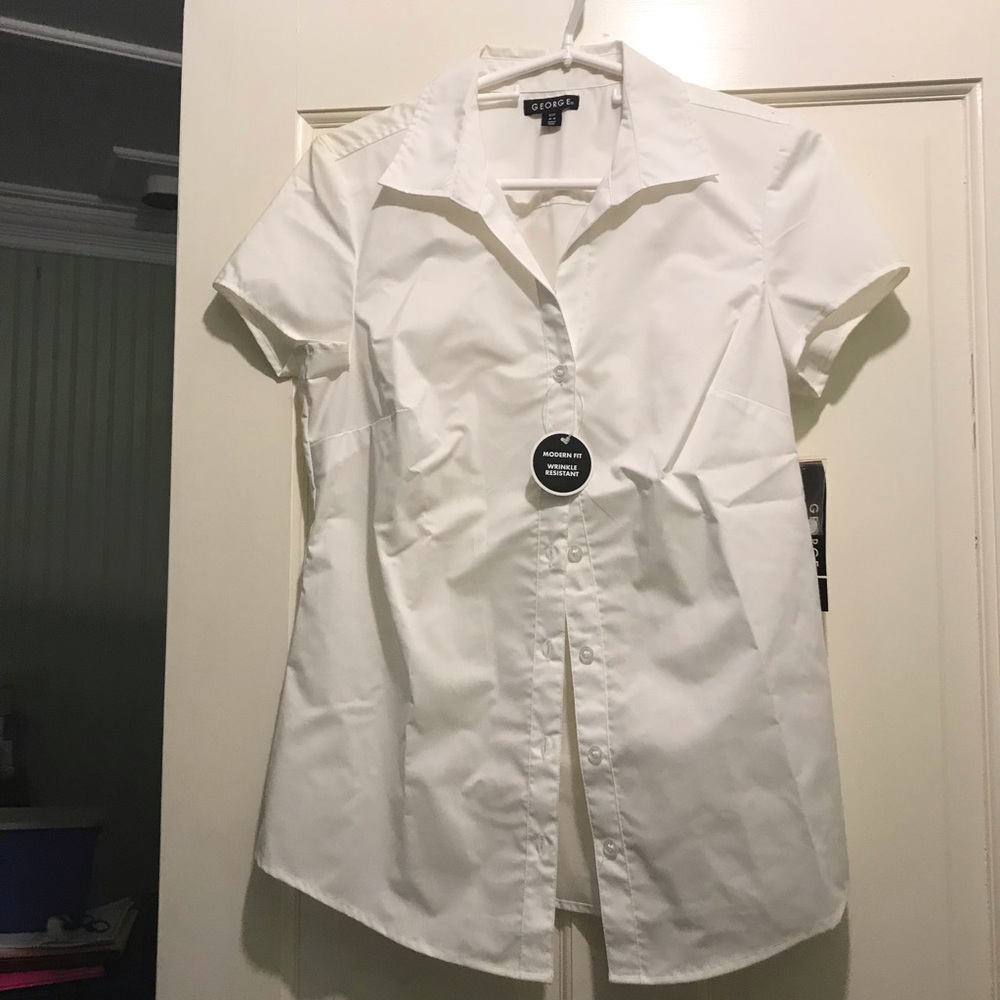 George button down top